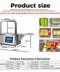 Fast Automatic Bundling Machine With 12mm Hot Melt Strapping Hands Free Like A Boss One And A Half Seconds Binding product size chart