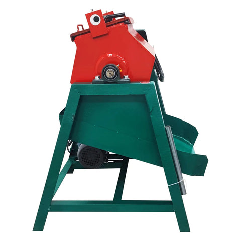 Vibration Grinder Polisher Electric Drum Polishing Machine Deburring Chamfering System With Polyurethane Inner Liner 60L 110V 750W For Pro Grade Precision Small Parts Processing In Workshop front view