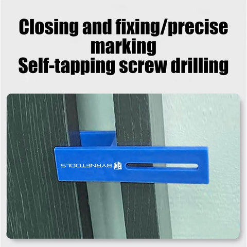 Wardrobe Closing Clips For Cabinets And Woodworking Projects 18mm Board Clamp Tools Adjustable Closing Clips Set in use on cabinet