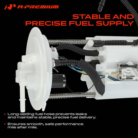 Electric Fuel Pump Module Assembly Replacement For Infiniti Qx60 Nissan Pathfinder 2017 2019 V6 3.5L close-up of fuel supply connections