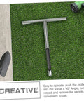 Ergonomic Stainless Steel Soil Sampler Probe With T Handle For Lawn Garden Agriculture Forestry Durable Lightweight No Fuss Easy To Use Tool