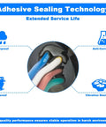 M12 Connector Cable With A Coded 8 Pin Male Straight Front Mount Unshielded 0.2M Long IP67 Waterproof Aviation Sensor Lead durability features