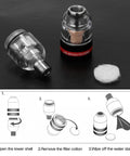Mini Airbrush Air Filter Moisture Trap With One Eighth BSP Threads And Oil Water Separator components