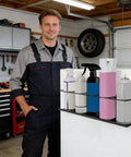 Spray Bottle Holder And Carbon Steel Storage Rack For Caulk Tubes Tough As Nails Heavy Duty Organizer in garage setting