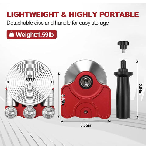 Sheet Metal Roller Break Bender For 40 To 180 Degree Bends Pro Grade Single Station Disc Bender With Detachable Disc