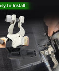 Direct Swap Battery Monitor Sensor Module For Chevy Gmc Buick Cadillac 2016 To 2023 Oe Number 13545954 shown with installation clip.