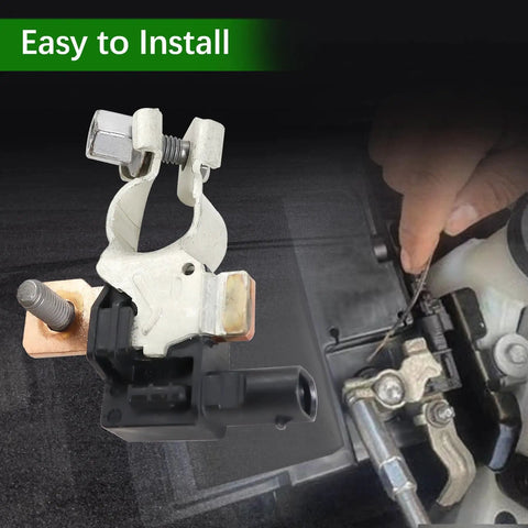 Direct Swap Battery Monitor Sensor Module For Chevy Gmc Buick Cadillac 2016 To 2023 Oe Number 13545954 shown with installation clip.