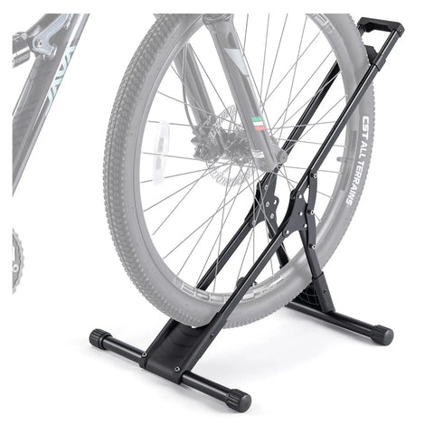 Freestanding Bike Floor Stand For Garage And Home Indoor Bicycle Rack That Fits 20 To 29 Inch Mountain And Road Bikes