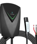 Level 2 EV Charger With NACS For Tesla, 48 Amp 240V Hardwired Station with 23ft cable and shown connector, UL Listed
