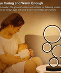 Go To LED Table Lamp For Nightstand And Desk With Dimmable 18W LED And Three Color Temperature Options Modern Circle Design Ideal