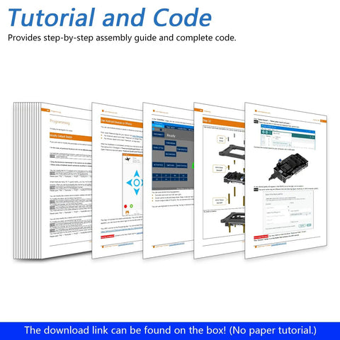 Dope Quadruped Robot Kit With Remote App Control For Arduino IDE Walking Crawling Twisting Motion Easy Prewritten Code Library Assembly Required STEM Servo Project For Makers And Tinkerers tutorial pages with code guide