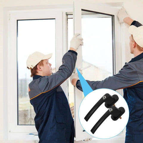 Keyed Lever Interior Door Handle With Lock, Built To Last Zinc Alloy Hardware For Home Or Office highlighted by installers