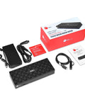 Total Game Changer DisplayLink USB C Dock For Laptop Battlestation Quad 4K 60Hz Monitor Support with accessories and box.