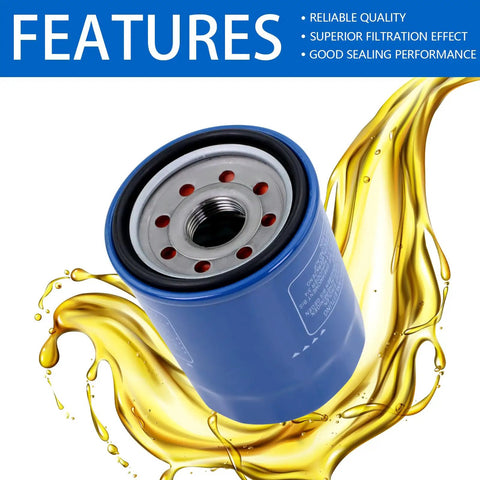 Top-Notch Aftermarket Oil Filter Replacement 5-Pack for Honda Accord CR-V Civic Odyssey Pilot 1983 to 2022 Models product image