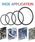 "All In One O Ring Seal Kit 1480 Piece Nitrile Rubber High Pressure O Rings Set Sealing Assortment with application examples"