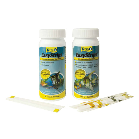 Straight Up Slick Aquarium Water Test Kit With Seven In One Fast Strips For Freshwater Saltwater Tanks measuring test strips and bottles
