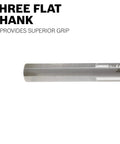 Bosch GT300 1/4-inch carbide-tipped glass drill bit, silver metal