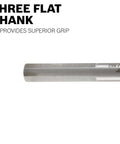 Bosch GT400 glass-and-tile drill bit, 5/16 in, silver steel.