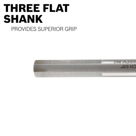 Bosch GT400 glass-and-tile drill bit, 5/16 in, silver steel.