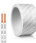 100 Ft 22 AWG 2 Pin Universal Garage Door Wire For Sensors And Control Stations, 2 conductor bell wire extension coil