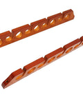 Solid Pine Horizontal Ceiling Rod Rack For Fishing Gear And Storage Holds Up To Nine Fishing Rods Easy Mount Space Saving Ceiling Organizer For Garages And Sheds