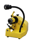 Pro Grade Heavy Duty Universal Cutter Grinder Sharpener Multi Function Bench Machine For Drill And Lathe Tools Comes With Full Collet Kit 110V, yellow grinding machine with adjustable features.