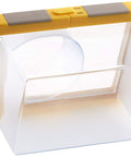 Dive-Ready Large Waterproof Camera Housing For Most Large Digital Cameras, Sealed Gasket Protection, visible from top angle