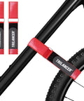 Bike Rack Straps 2 Pack With Extra Wide Silicone Anti Slip Coating For Real Grip And No Slippage, Adjustable Wheel Stabilizers