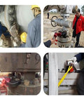 Heavy Duty Hydraulic Torque Wrench Generating 700 Bar Real Deal Pressure with workers using it in industrial settings.