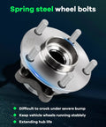 Front Wheel Bearing Hub Assembly With ABS For Nissan Maxima Murano Altima 2007 2015 Infiniti Q60 JX35 Pathfinder Replacement