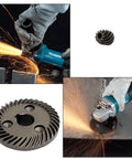 Two Sets Metal Gear And Pinion For Angle Grinders 36 Tooth Gear And 11 Tooth Spiral Bevel Pinion Replacement Parts in use