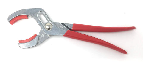 Soft Jaw Cannon Plug Pliers For Aircraft Electrical Connectors With Slip Joint Handles And Serrated Replaceable Plastic Jaws