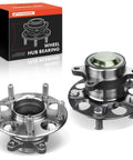 2 Pack Rear Wheel Bearing And Hub Assembly 5 Lug For Honda Civic 2013 2014 2015 And Acura ILX 2013 2014 2015 shown with box