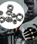 S Stainless Steel Shaft Collars Depth Stop Kit Screw Adjust Heavy Machinery Auto Robotics Gears Shafts Limiting Collars Easy Install Locked Down Tight Pros Quality Hardware Industrial Reliable Machines Hold Up Tough Demands Failure On Site, stainless set