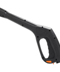 High Pressure Washer Spray Gun Replacement With Dual Lock Safety System and Trigger Lock shown on white background