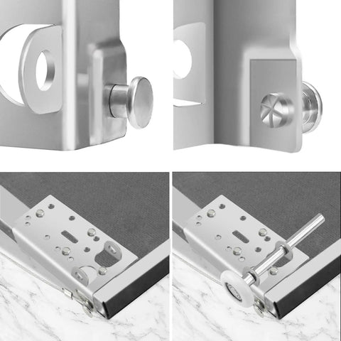 Tough As Nails Heavy Duty Garage Door Bottom Lift Bracket For 2 Inch Track Systems Commercial Grade Roller Bracket Assembly For Garage Door Maintenance Zinc Plated 14 Gauge Steel Corrosion Resistant For Snow And Coastal Climates 1 Pair close-up view showing details and installation.