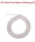 11.9 FT Kink Proof Siphon/Discharge Hose for Bad Boy 35 Gallon Portable Gas Caddy with manual pump ease of use