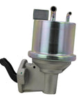 Front view of Chevrolet Mechanical Fuel Pump Fits Classic Old School 1970s 1980s Bel Air Biscayne Blazer C10 C20 C30 Pickup Suburban Caprice Chevelle El Camino G20 G30 Vans And Impala showing metal components