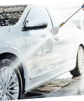 Yardwe Replacement Air Nozzle For Industrial Heat Resistant Blower Spray Attachment precise airflow cleaning a car during wash.