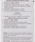 Installation instructions for Heavy Duty Side Battery Terminal Bolts 3/8 16 Thread 1 1/8 Inch Long Genuine Steel.