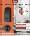 Smart Lock With Keypad Keyless Entry Smart Deadbolt Door Lock Easy Install Long Battery Life Tamper Alarm Home Security Upgrade