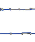 Engine Oil Pan Gasket Set for Chevy Silverado 1500 and Compatible GM SUVs Premium Direct Fit Replacement Seal Kit for Isuzu Ascender Buick Rainier LaCrosse Allure Escalade ESV EXT Easy Install, blue rubber gasket