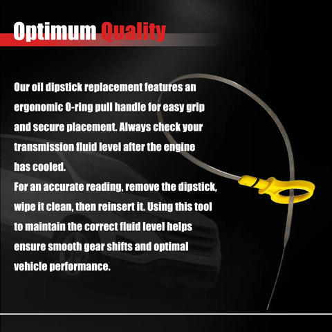 Engine Oil Level Dipstick Replacement For Ford 2.0L EcoBoost 2013-2020 Fit Edge Escape Explorer Focus Fusion Taurus Lincoln MKC MKX MKZ Continental