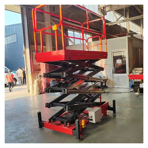 Built Like A Tank Battery Powered Vertical Mast Lift With Heavy Duty Steel And Smart Overload Guards For Smooth Walking Scissor Work At Top Shelf Heights