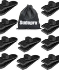 Heavy Duty Lock Grip Tarp Clamps 10 Pack for Camping Pool Covers Boat Covers Car Covers and Awnings with Shark Teeth Fasteners