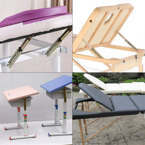 Diagonal Lift Rod Table With 10 Gear Adjustment Corner Hinge And Sofa Backrest Bed Pillow Backrest Hinge Auto Lock When Fully Open