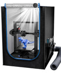 Durable 3D Printer Enclosure With LED Light Built In Thermometer And Ventilation Kit Fire Resistant And Dustproof Insulated Design