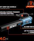 12 Amp Handheld Electric Leaf Blower With 700 CFM Air Volume And 110 MPH Max Speed Variable Speed Control Ultra Lightweight 120V