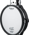 10 Inch Mesh Head V Drum Pad For V Drums With Dual Trigger Sensor And Metal Rim Hoop in black