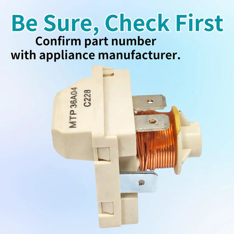 Refrigerator Compressor Start Relay Keeps Your Fridge Running Cool On Point Easy Install Prevents Overheating Boosts Cooling Reliability